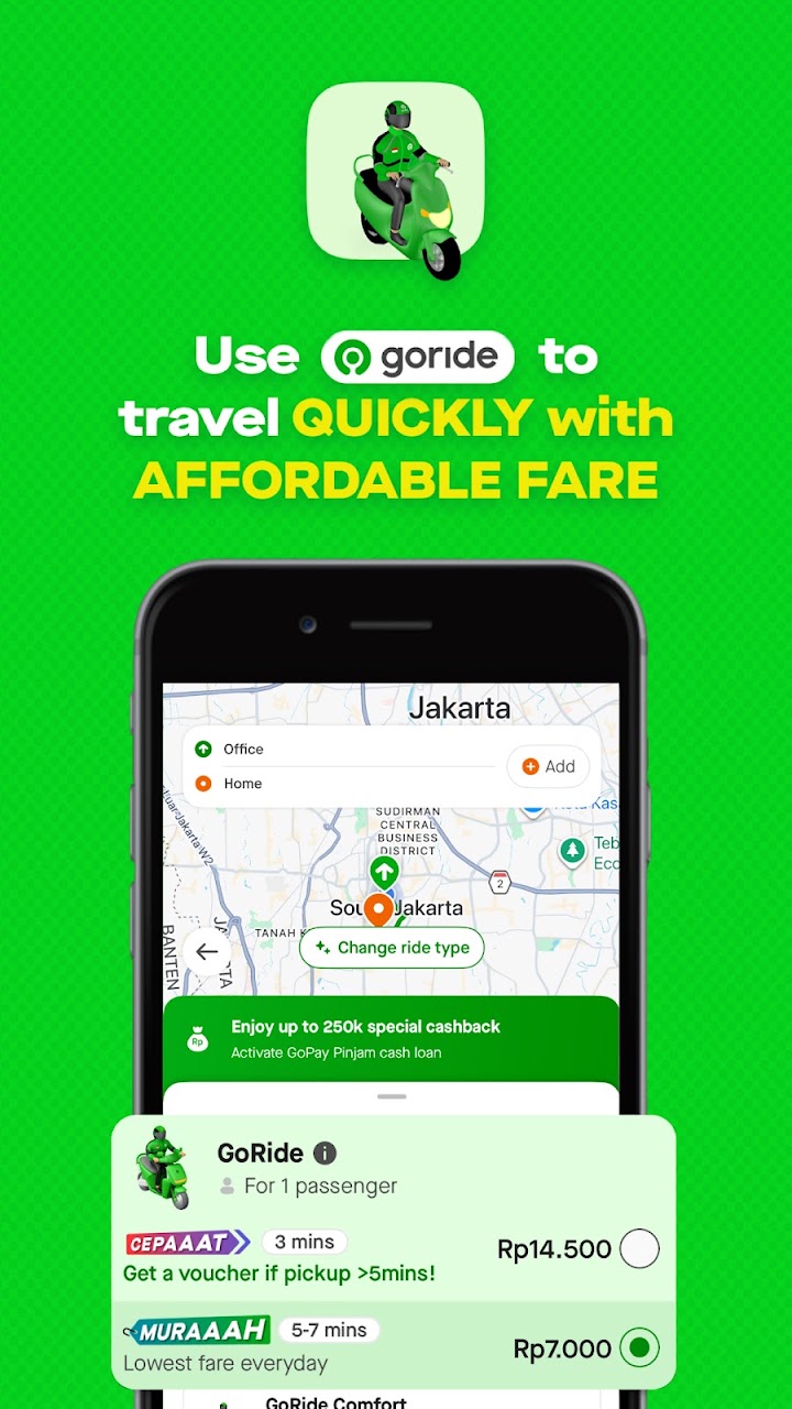 Gojek - Food & Transportation screenshot
